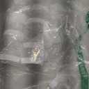 SATINIOR 12 Pack 2 oz Plastic Container Jars with Lids Round Clear Travel Cosmetic Container Jars for Toiletries, Lotion, Cream, Ointment, Makeup, Rhinestone, Sample, Kitchen Storage(White)