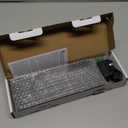 Soobest LED Digital Wall Clock with Seconds, Electric Clock Plug Auto DST Dimmer LED Large Display 10 Inches (White)