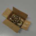 3/8 Inch 2Pcs Clevis Grab Hooks Grade 70 Chain Hook 7500 Lbs Working Load Limit for Trailer Truck Transport, Yellow Zinc Finish