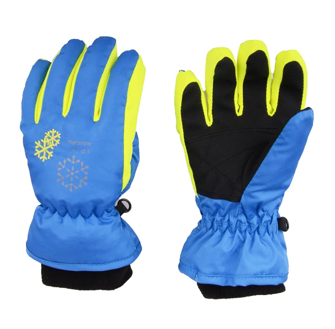 TRIWONDER Kids Ski Snow Gloves Winter Cold Weather Windproof Warm Snowboard Sport Mittens for Boys Girls XS