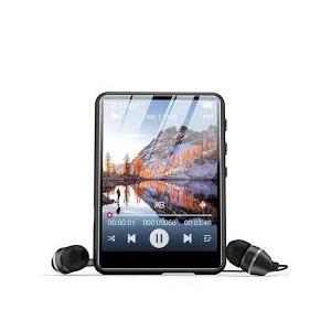 64GB MP3 Player with Bluetooth, Music Player with Builtin HD Speaker, MP3 Player for Kids, FM Radio, Voice Recorder, HiFi Sound, EBook Function, Earphones Included