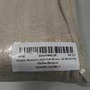 OUGES 2025 Fall Sweater Dress for Women Crew Neck Long Sleeve Knit Lightweight Casual Dresses (Large, Beige)