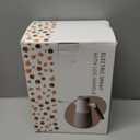 Electric Plant Mister with 180 Adjustable Long Nozzle, 2 Spray Modes, Battery Operated Garden Sprayer for Indoor Outdoor Plants  Minimalist White Design with Wood Grain Handle