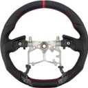 HIGH FLYING Steering Wheel Replacement Part Perforated Leather for Toyota 4Runner 2010-2024, Tacoma 2012-2023, Tundra 2014-2021 (No Heating Function)