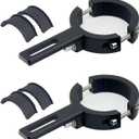 Motorcycle Spotlight Mount Brackets, Motorbike Tube Clamp Turn Signal Mounting Clamp Fog Light Holder for 1.5"-2.36" ATV UTV Roll Bar (2 Pcs)