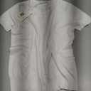 GRACE KARIN Women Short Sleeve Cardigan, 2026 Summer Knitted Sweater Tops, Basic Crew Neck Crop Outfits (White, M)