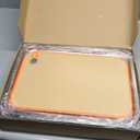 Grilling Prep and Serve Trays with Lid, Stainless Steel Extra Large Grill Carry System, Deep Marinating Container with Cutting Board for BBQ Outdoor Grilling