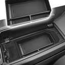 for BMW i5 Center Console Organizer for 5 Series i5 G60 G61 2024 2025 2026 Armrest Storage Box Tray for BMW 5 Series 530i, 530i xDrive 540i xDrive Accessories i5 G60 G61 Center Console Organizer