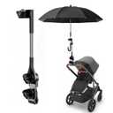 Stroller Sunshade Compatible with Uppababy, Clip On Umbrella for Stroller with Adjustable Clamp, UPF 50+ UV Protection for Baby Strollers, Pushchairs, Beach Chairs for Sun & Rain Protection