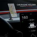 5 x for Mag-Safe Car Phone Mount, 1080 Adjustable 3-Axis Arm Magnetic Dashboard & Windshield Holder, Strong Adhesive Base, Stable Hands-Free Car Mount for iPhone 16/15/14/13/12 Series