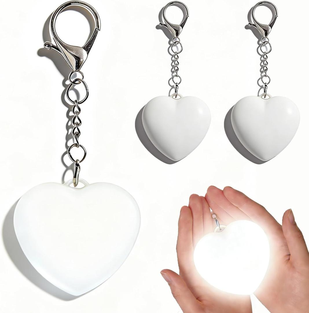 2 Pack Heart Purse Light Gifts,Rechargeable Mini Light Up Purse Lamp Gifts for Teen Girls Boys,Heart-Shaped Mini Bag Night Lamp Easter Basket Stuffers for Kids