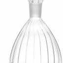 HAIZEEN 18 oz/500 ml 100% Glass Olive Oil Dispenser Bottle Oil Carafe Decanter for Kitchen Oil & Vinegar Cruet for Cooking & BBQ