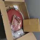 Cuisinart ASP-38CR 15-Inch Paella Pan With Lid, Red