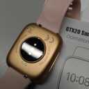 Smart Watch for Women, 1.85" AMOLED Screen Smartwatch Compatible iPhone/Samsung/Android (Answer/Make Call), 100+ Sport Modes Fitness Tracker with Heart Rate/SpO2/Sleep Monitor 3ATM Waterproof (Pink)