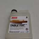 MAS Epoxies Table Top Pro Epoxy Kit, 1-Gallon, (0.5-Gal Part A + 0.5-Gal Part B) Crystal Clear Resin Casting for DIY Arts, Crafts, Countertops, Wood Tables, Tabletops, Bar Tops
