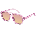 livho Trendy Polarized Square Aviator Sunglasses Women Men Square Eyewear Frame, Retro Sun Glasses for Women Men 2025 Shades