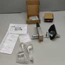 Honeywell Safes & Door Locks - Keyless Entry Lever Door Lock Handle with Electronic Keypad - Easy to Install for Front Door Lock with Code - 50 User Pin Codes - Satin Nickel, 6.5 x 8.8 x 9 in, 8734301