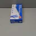 Schneider Nitrile Exam Gloves, Medical Grade Blue Disposable Gloves Latex Free, Rubber Glove for Cleaning, Cooking, Food Prep (Large)