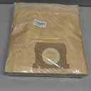 PACK 14(12+2) 19-3100 Shop Vac Bags for Stanley 5-6-8 Gallon Wet/Dry Vacuums Disposable Dust Bags Reusable Filter 19-1500 Combo,12 Pack Disposable Filter Bags and 2 Pack Reusable Filter Bags