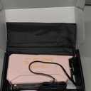 Inzeetor 150 PSI Tire Inflator Portable Air Compressor, 12V DC Auto Shutoff Air Pump with Digital Pressure Gauge and Emergency LED Light for Car Tires, Bicycle & Balloons, Pink