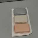 3 Pack 14 Grids Travel Pill Organizer Box with 415-Pcs Medicine Name Labels - Pocket Daily Pharmacy Case Container Kit - Travel Medication Holder Dispenser for Fish Oil Vitamin Supplement Storage (Khaki+pink+grey)