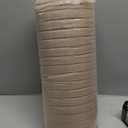 DOWN HOME King Quilt Bedding Set with Shams, Vintage Washed Soft Quilted Blanket Thin Comforter Lightweight Bedspread Coverlet Bed Cover, Brushed Microfiber Stripe Stitching, Brown, 104"x90"