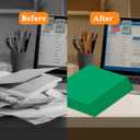 25Pcs Green Folders with Pockets,2 Pocket Folders Bulk,Holds 100 Sheets (50 per Pocket),Assorted Colors,Office Or School