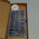 25 Pieces Leather Hole Punch Tool, Multiple Shapes Hole Punch Set for Belts, Leather Cutting Dies Kit for Handmade DIY Crafts, Hollow Punch Cutter Tool with Storage Case & Mat (24 Style)