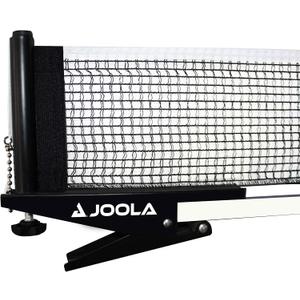 JOOLA Premium Inside Table Tennis Net and Post Set - Portable and Easy Setup 72" Regulation Size Ping Pong Spring Clamp Net, Black