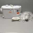 Happybuy 500W Macerator Pump  29 GPM Flow, 8m Head, Wall-Mounted Upflush System for Toilet, Shower, Sink & Laundry