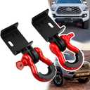 VIAGL Front Demon Tow Hook Bracket with 3/4 Inches Shackle Fit for Toyota Tacoma 2009-2023