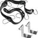 INOGIH Bag-Organizer Rack-Purse Handbag-Hanger Holder-Storage Over The Door Closet(Rack for Handbags/2 pcs Hold 20 Bags)