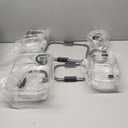 Rubbermaid Brilliance Food Storage Containers, 14 Piece Plastic Containers with Lids, BPA-Free, Leak Proof, Clear (Set of 7 Assorted Containers)