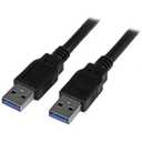  USB 3.0 Cable, USB A to A Cable, 6ft, Black
Male to Male, USB A to USB A Cable