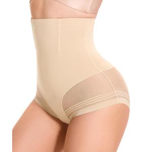 SIMIYA Tummy Control Shapewear for Women High Waist Trainer Shaping Underwear Panties Girdle Stomach Compression Body Shaper M