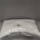 Ear Piercing Pillow for Side Sleepers - Relieves Ear Pain & Pressure, Supports Piercing & Surgery Recovery, Adjustable Cotton Fill with Ergonomic Ear Hollow, Washable Cover