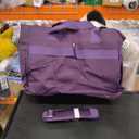 SDYSM Teacher Tote Bag 15.6 inch Laptop Bag Work Bags for Women Nurse Tote Professional Computer Messenger Shoulder Bags Laptop Briefcase for Office, College, Nursing, Purple