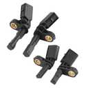 ABS Wheel Speed Sensor 4PCS Replacement for VW Jetta Golf Passat Beetle Bora Eos Rabbit 2005-2018, Replace ALS467 WHT003856 WHT003857