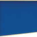 MAONAME Navy Blue Serving Tray with Handles, Modern Decorative Trays for Coffee Table, Plastic Rectangular Trays for Ottoman, Bathroom, Decor, 15.8 x 10.2 x 1.4"