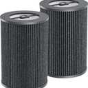 Air Pro HEPA Tri-Power Filter Compatible with Molekule Air Pro | Air Purifier, Multi-Stage Filtration System with Activated Carbon Air Pro Filter, Pack of 2 