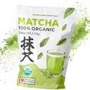 NaturaleBio Matcha Powder, 16oz - Harvested in Japan - USDA Organic Matcha Green Tea Powder - Vegan & Vegetarian Friendly