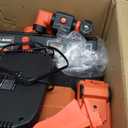 VOLTASK Cordless Snow Shovel with Wheels, 48V | 16-Inch | 4-Ah Brushless Cordless Snow Blower, Battery Snow Blower with Directional Plate & LED Lights (2 * 24V Battery & Dual Quick Charger Included)