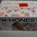 The Honest Company Comfort Dry Disposable Daytime Diapers for Sensitive Skin, Hypoallergenic, Rose Blossom + Tutu Cute, Club Box Size 1 (814 lbs), 78 Count