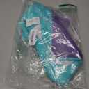 Choice Marts Merchandise Bags 200 Teal & Purple 9"x12" Bags 1.5Mil Thick Glossy With Handles