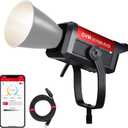 GVM 700W Spotlights LED Video Light,29100lux/1m(Bare Light),Photography Lighting Kit with APP Control, Continuous Lighting with Bowen Mount,CRI 97+, COB Lamp Beads,2700K-6800K