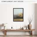 MCS Canvas Float Frames 18x24 Frame, Black Frame for Finished Canvases, Vertical & Horizontal Wall Hanging Large with Adhesive for Canvas Paintings (1-Pack)