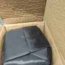 YSSOA Portable Folding Camping Chair for Adult with Carry Bag, Collapsible Anti-Slip Padded Oxford Cloth Stool for Hiking, Fishing, Gardening, Picnic, Small, Black