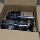 AMZCHEF Cold Press Juicer, Juicers Machines - 5.4" Large Feed Chute for Whole Fruits & Vegetables, Stainless Steel Slow Masticating Juice Easy to Clean, Large Auger, Triple Strainers