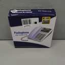 YYQTGG Caller ID Display Telephone Corded Landline Phone, Corded Basic Landline Phone, with DTMF Dual Mode Redial & Flash Function for Home Office Desktop