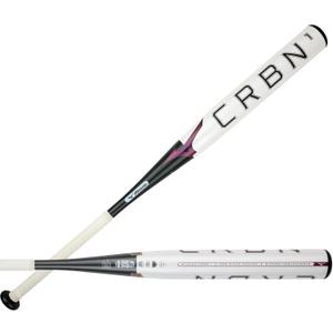 Mizuno CRBN1 - Fastpitch Softball Bat (-10) | Womens Composite Fast Pitch BAT | White-Black | 23oz | 31 INCHES (3100)